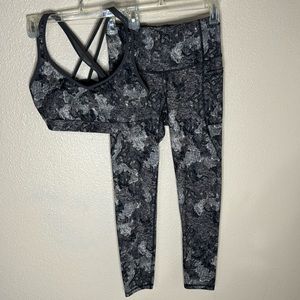 2 Piece Champion Set: leggings & sports bra
